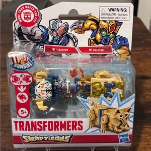 Transformers Twist & Combine Swapticons TIGATRON & CHEETOR NEW”